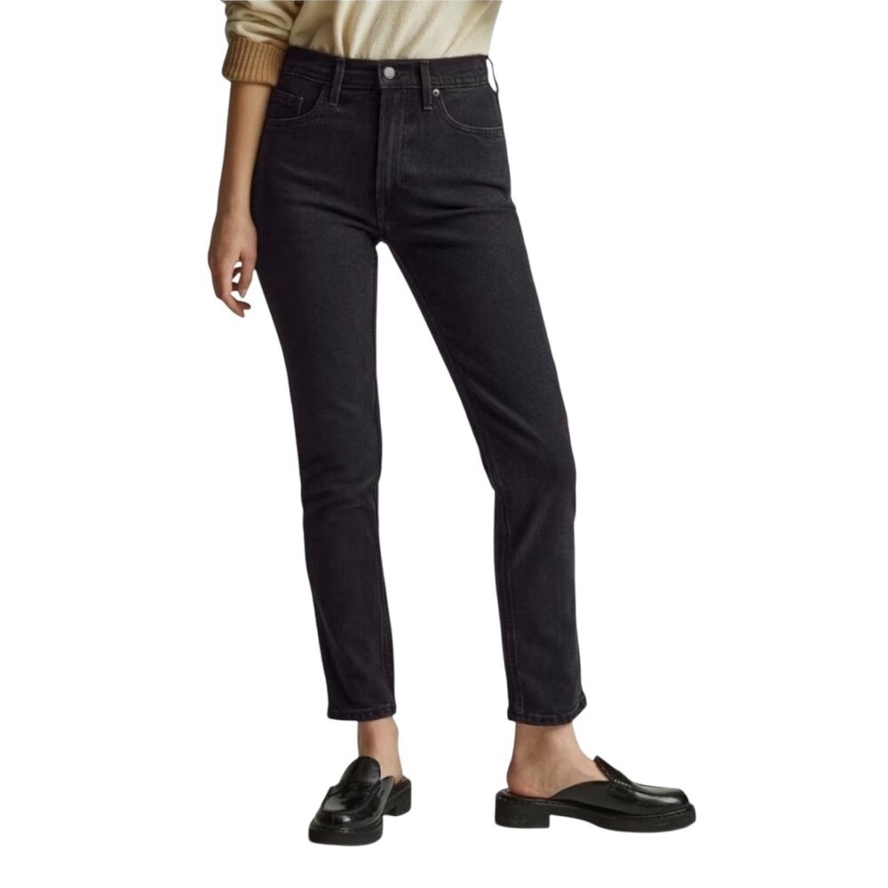 Everlane The Original Cheeky Jeans Size 26 Washed Black